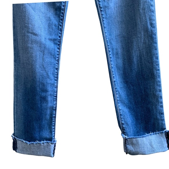 Hudson Tally Deep Cuff Crop Skinny Jeans 29 - Picture 5 of 16